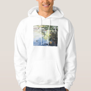 Das Alster im Hochsommer Hamburg 2013 Hoodie