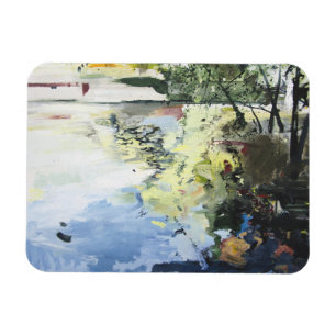 Das Alster im Hochsommer Hamburg 2013 Magnet