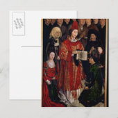 Das Altarstück von St. Vincent Postkarte (Vorne/Hinten)