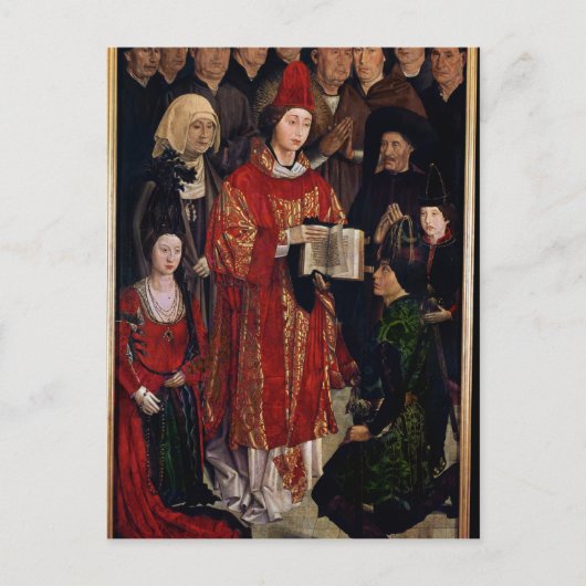 Das Altarstück von St. Vincent Postkarte (Vorderseite)