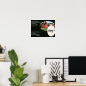 Das alte Bauer Gedicht Poster (Heimbüro)