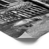 Das alte Bauernhaus - 1872 Poster (Ecke)