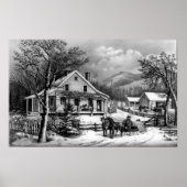 Das alte Bauernhaus - 1872 Poster (Vorne)