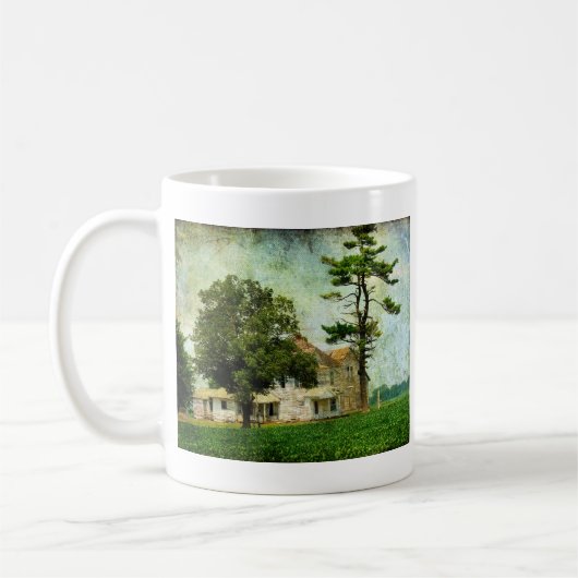 Das alte Bauernhaus Kaffeetasse (Links)