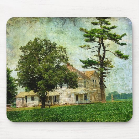 Das alte Bauernhaus Mousepad (Vorne)