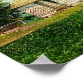 Das alte Bauernhaus Poster (Ecke)