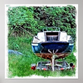 Das alte Boot Poster (Vorne)