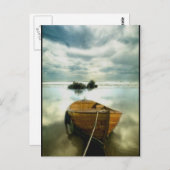 Das alte Boot Postkarte (Vorne/Hinten)