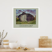 Das alte Bootshaus, das Poster von Lindisfarne (Küche)