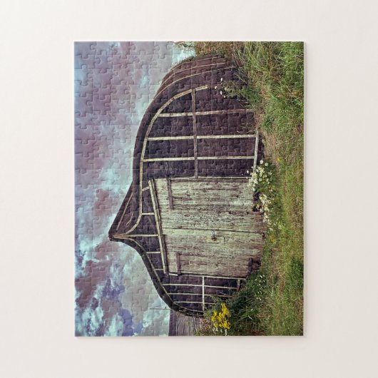 Das alte Bootsschiff, Lindisfarne Puzzle (Vertikal)