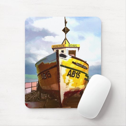DAS ALTE FISCHEREIBOOT MOUSEPAD (Mit Mouse)
