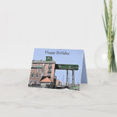 Das alte Granary Wells neben der Norfolk Karte (Vorderseite)