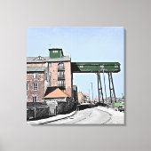 Das alte Granary Wells neben der Norfolk Leinwanddruck (Vorderseite)