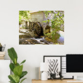 Das Alte Grist-Mill-Poster Poster (Heimbüro)