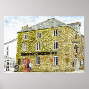 'Das alte Haus der Kunden' Poster