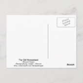Das alte Haus Postkarte (Rückseite)