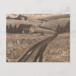 Das alte Haus Postkarte
