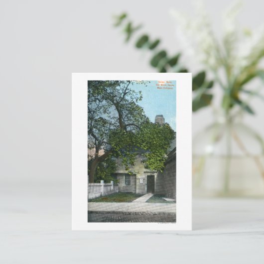 Das alte Hexenhaus, Haupteingang Postkarte (Stehend Vorderseite)