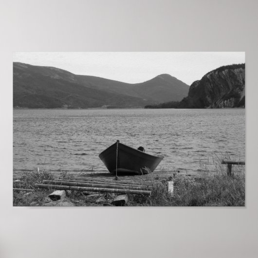 Das alte Holzboot Poster (Vorne)