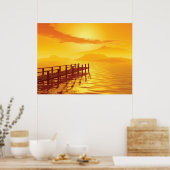 Das alte Jetty Poster (Küche)