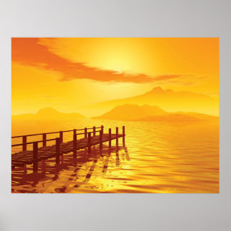 Das alte Jetty Poster