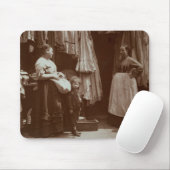 Das alte Kleidungs-Geschäft, sieben Skala, 'von Mousepad (Mit Mouse)