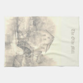 Das alte Landmühle Küchentuch individuell gestalte (Horizontal)