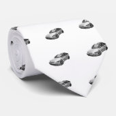 Das alte Mitsubishi-Trugbild Krawatte (Gerollt)