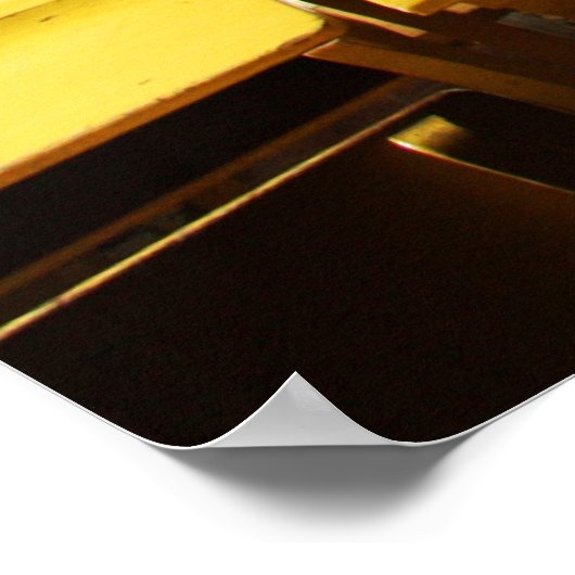 Das alte Schulhaus Poster (Ecke)