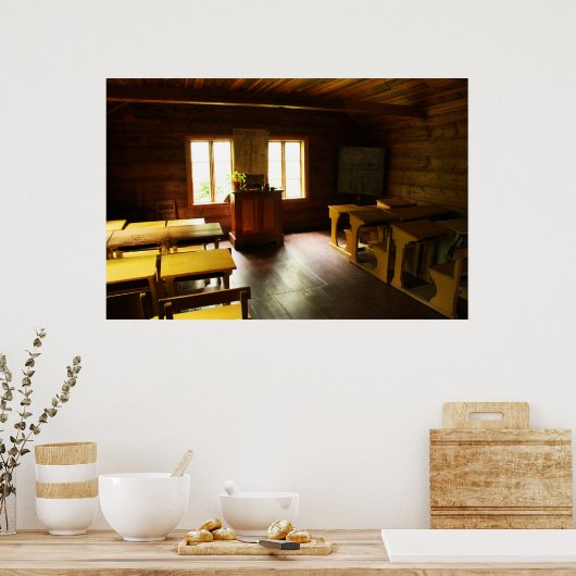 Das alte Schulhaus Poster (Küche)