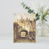 Das alte Tor von Charles Leickert Postkarte (Stehend Vorderseite)