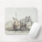 Das alte Viertel "Le Pollet" von Dieppe Mousepad (Mit Mouse)