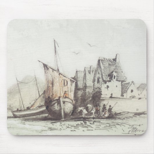 Das alte Viertel "Le Pollet" von Dieppe Mousepad (Vorne)