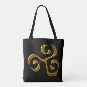 Das alte Wahrzeichen der keltischen Kultur Tasche (Rückseite)