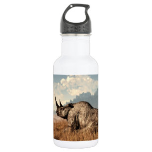 Das alte wollige Nashorn Edelstahlflasche