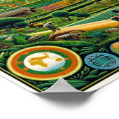 "Das Alter der Regeneration" (2) Permakultur Poster (Ecke)