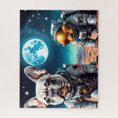 DAS ALTER DES STAHLFRANZÖSISCHEN BULLDOGS 3 PUZZLE (Vertikal)