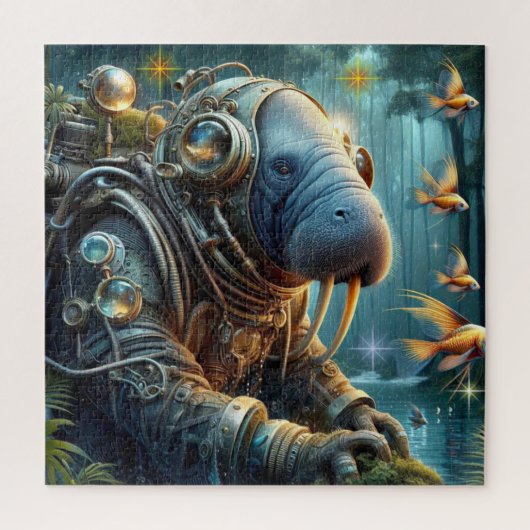 DAS ALTER DES STAHLMANATES 3 PUZZLE (Vertikal)