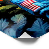 DAS ALTER DES STAHLRAKCOONS POSTER (Ecke)