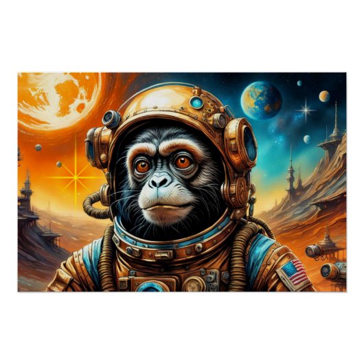 DAS ALTER DES STAHLTAMARIN-MONKEY 2 POSTER (Vorderseite)