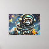 DAS ALTER DES STAHLTAMARIN-MONKEY 3 LEINWANDDRUCK (Vorderseite)