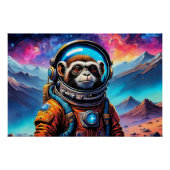 DAS ALTER DES STAHLTAMARIN-MONKEY 4 POSTER (Vorderseite)