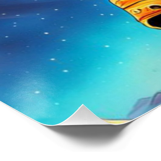 DAS ALTER DES STAHLTAMARIN-MONKEY 4 POSTER (Ecke)