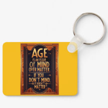 Das Alter ist eine Frage des Geistes über die Ange