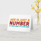 Das Alter ist nur ein paar alte Witze, die den son Karte (Gelbe Blume)