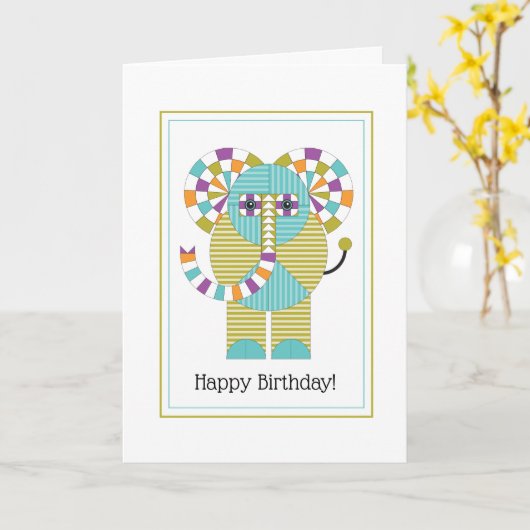 Das Alter ist so irrelevant. Karte (Gelbe Blume)