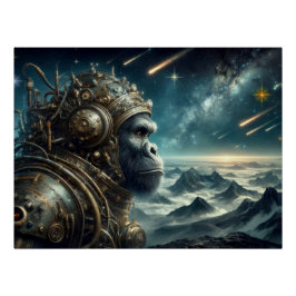 DAS ALTER VON STAHL-GORILLA 7 POSTER