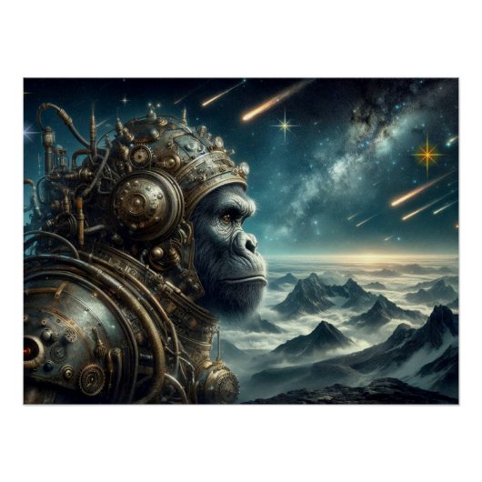 DAS ALTER VON STAHL-GORILLA 7 POSTER (Vorderseite)