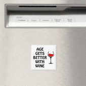 Das Alter wird mit Wein besser Magnet (In Situ (Geschirrspüler))