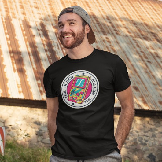 Das Ältere am Besseren - Funny Retro Gamer T-Shirt